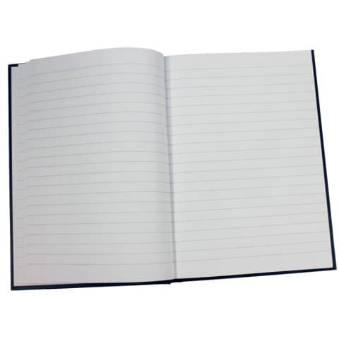 Quaderno Donau A5 - 96 ff 70 g/m² a righe - copertina blu - 330327010